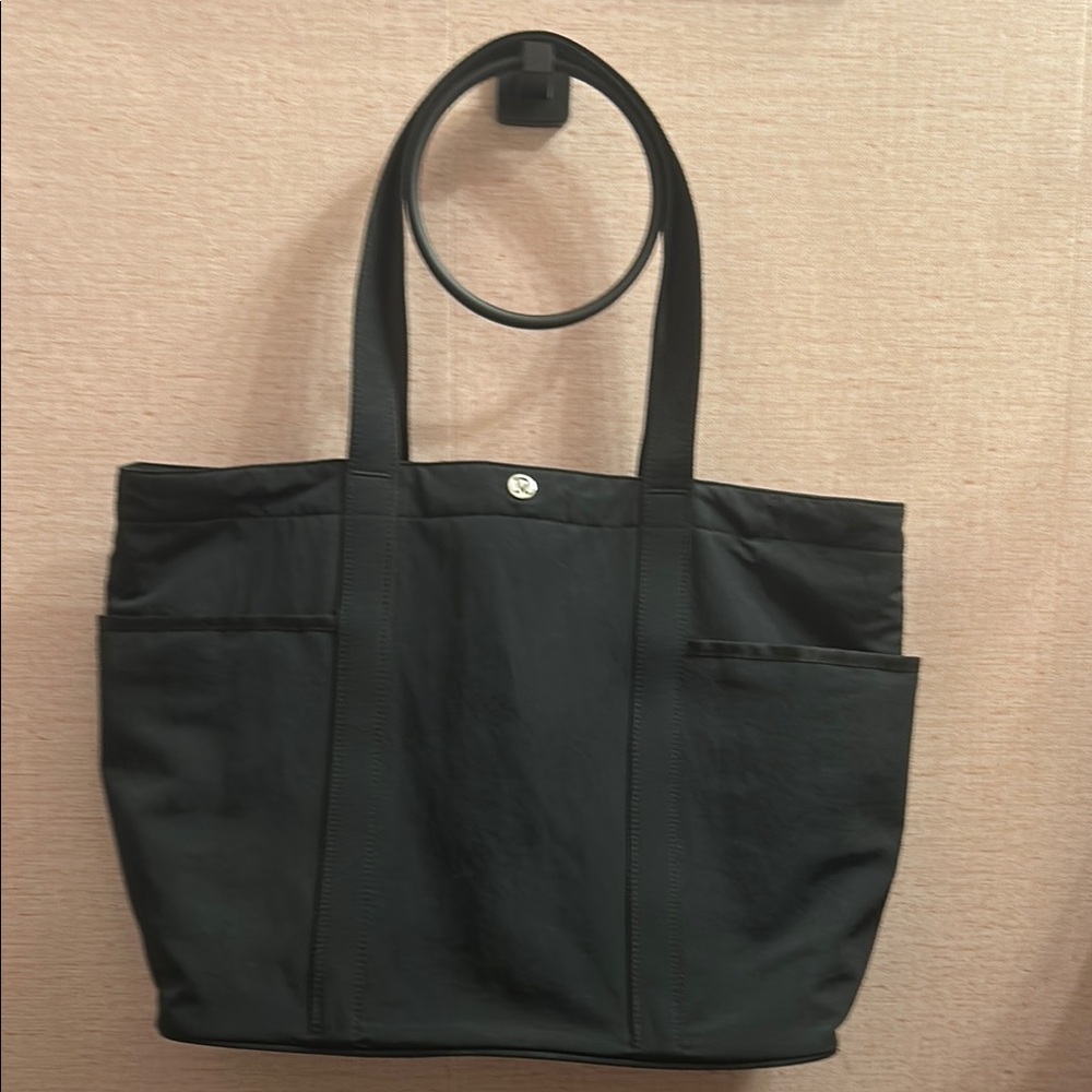 Lululemon Black Tote Bag